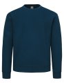Heren Sweater Supercotton Fruit of the Loom Mountain Blue